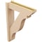 Ekena Millwork 5 1/2-in W x 20-in D x 28-in H Funston Slat Rough Cedar Woodgrain TimberThane Outlooker, Primed Tan OUTUR055X20X28FST24RCPR - alternate 6